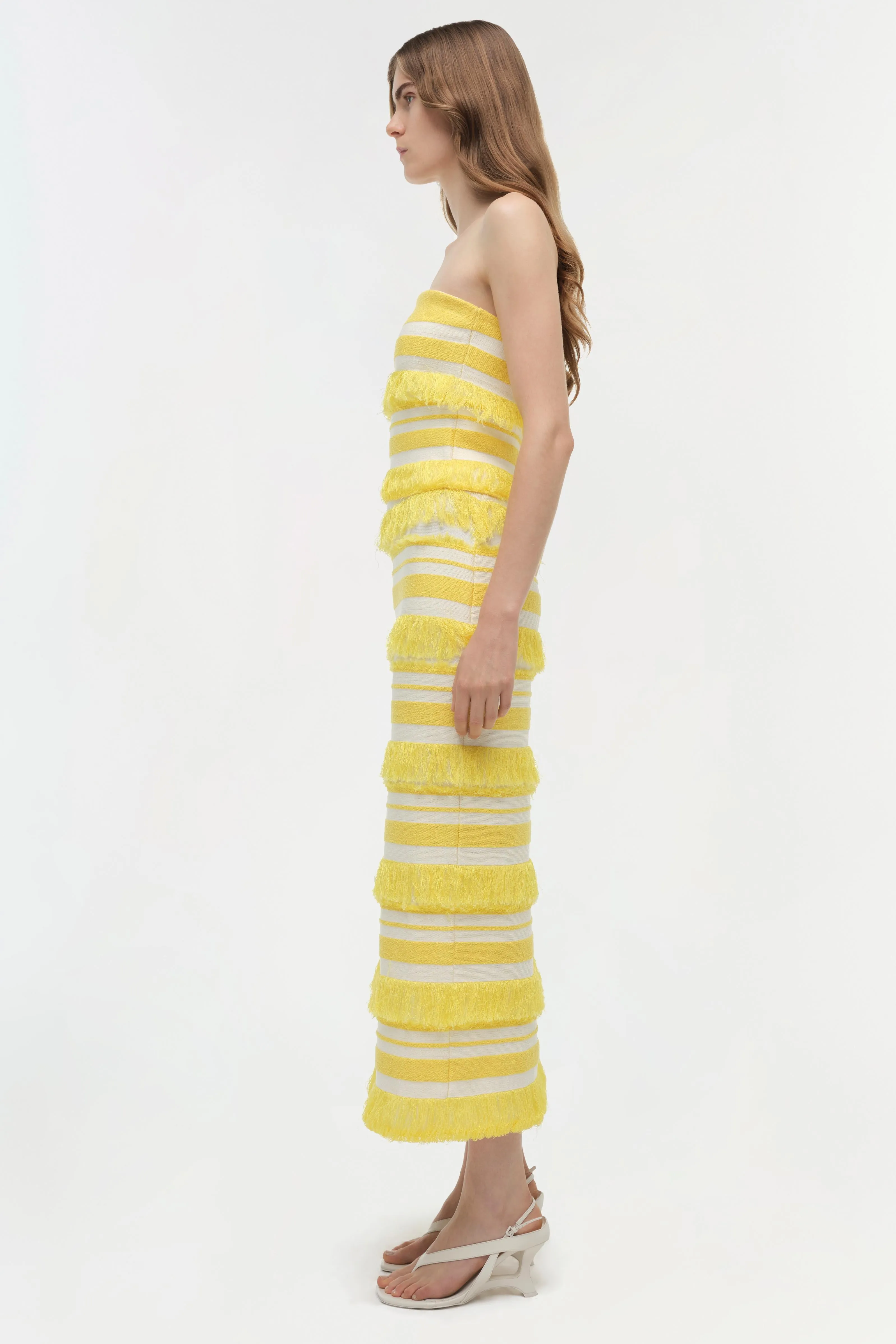 Cairo Knit Tube Top sold by Jonathan Simkhai product image thumbnail 4