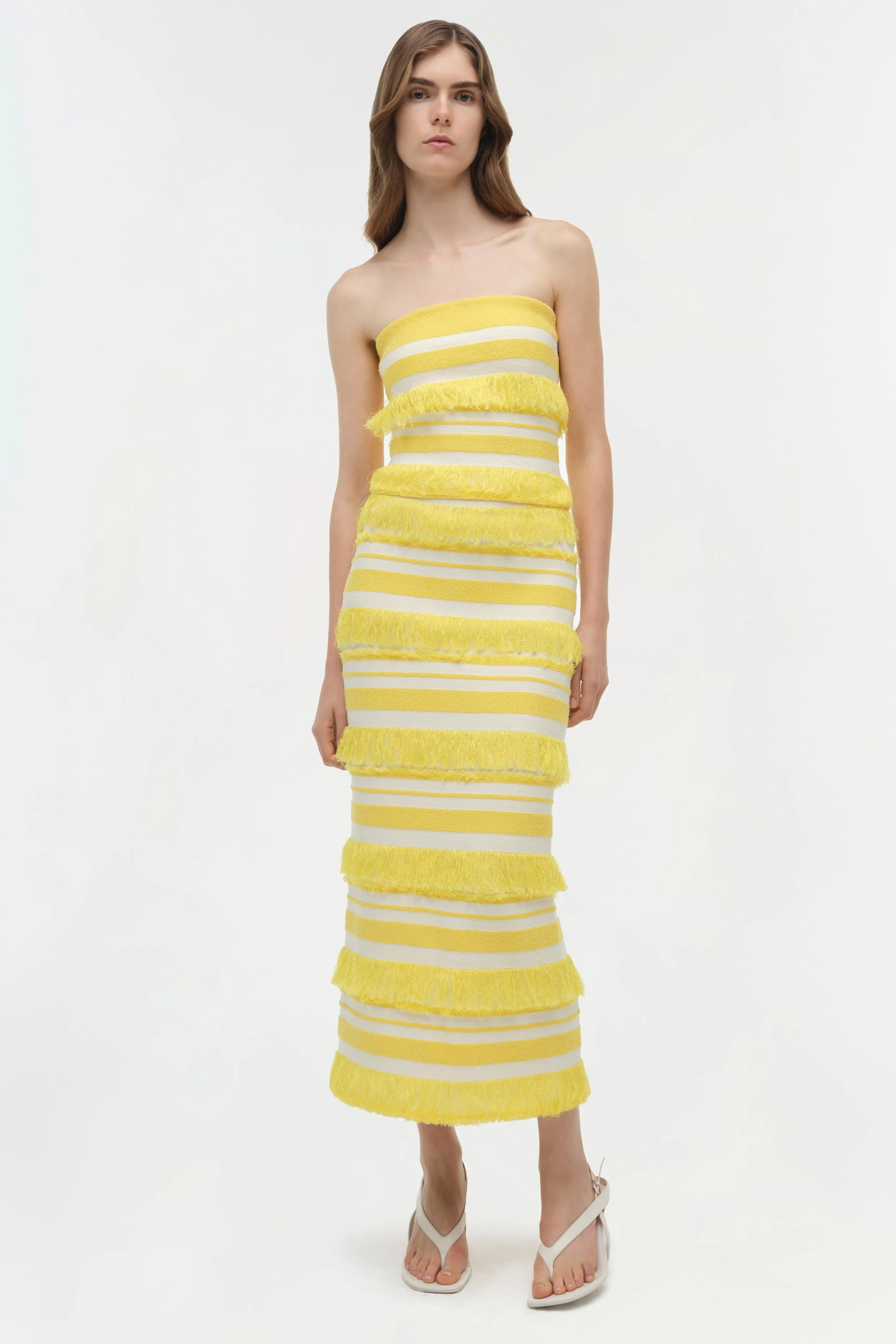 Cairo Knit Tube Top sold by Jonathan Simkhai product image thumbnail 2