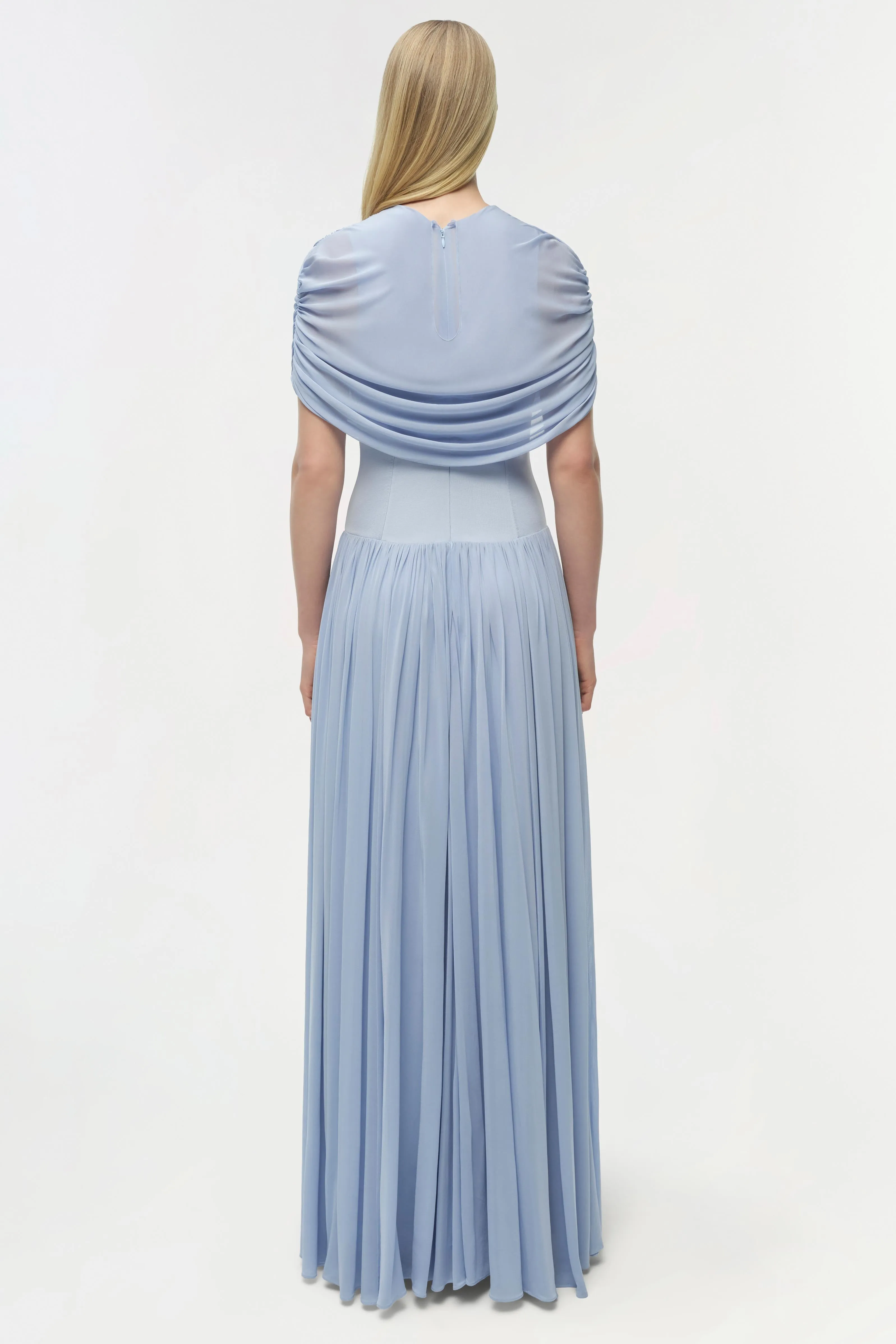 Nancie Cape Midi Dress sold by Jonathan Simkhai product image thumbnail 5