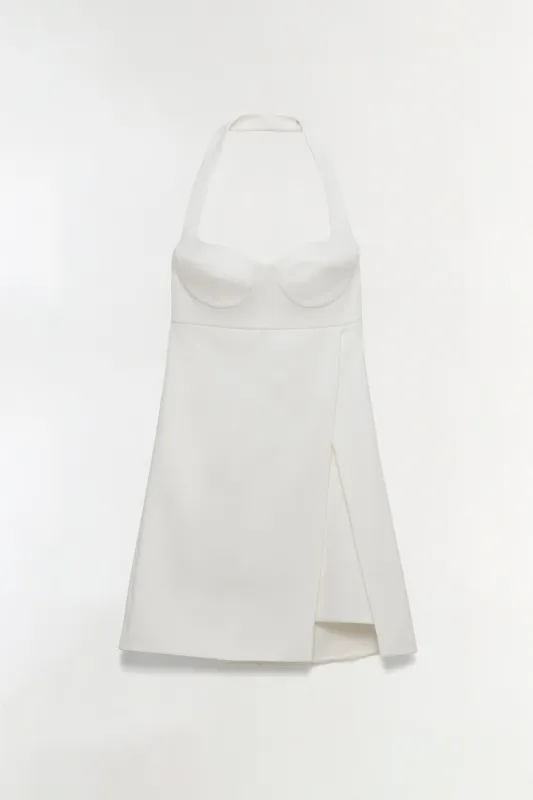 Noemi Sculpted Scuba Mini Dress sold by Jonathan Simkhai