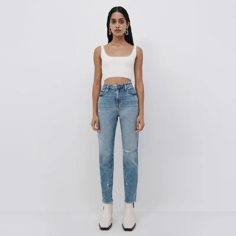 Laurie Fuzzy Knit Bralette sold by Jonathan Simkhai