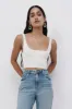 Laurie Fuzzy Knit Bralette sold by Jonathan Simkhai