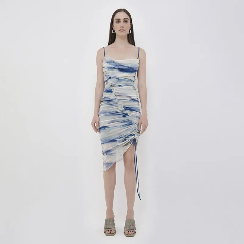 Trixie Mesh Mini Dress sold by Jonathan Simkhai