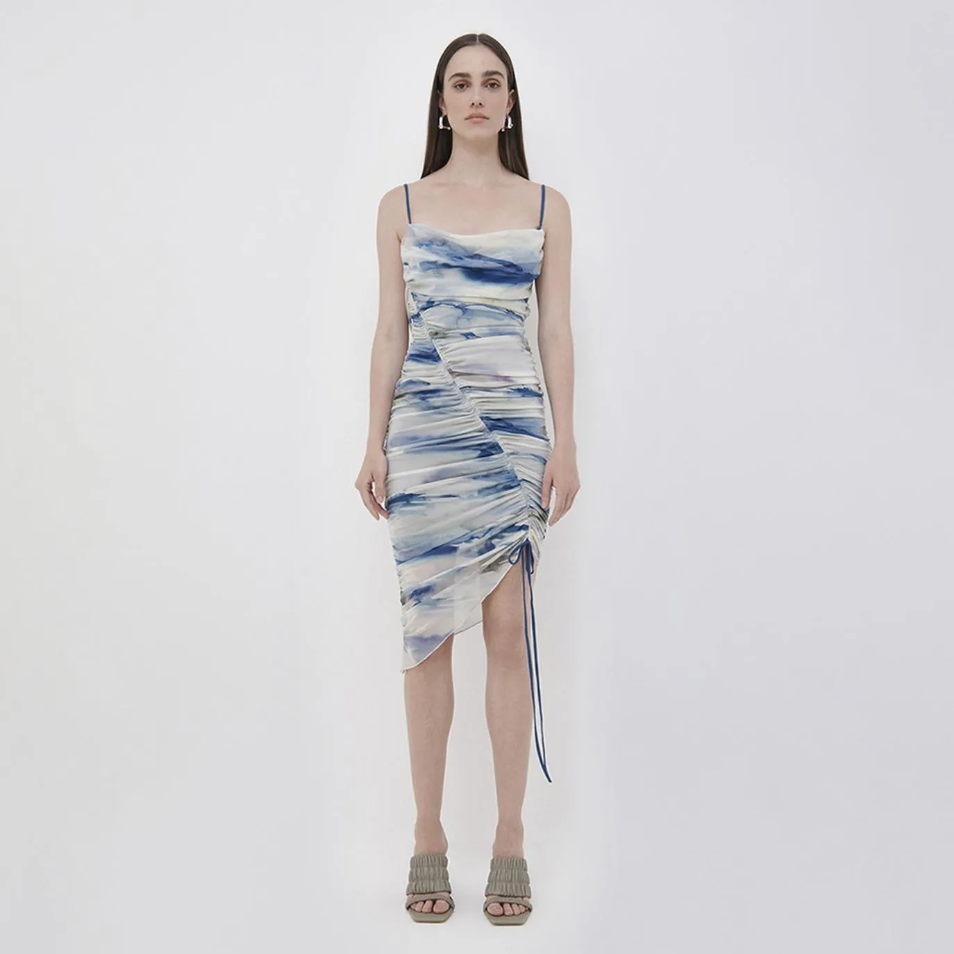 Trixie Mesh Mini Dress sold by Jonathan Simkhai