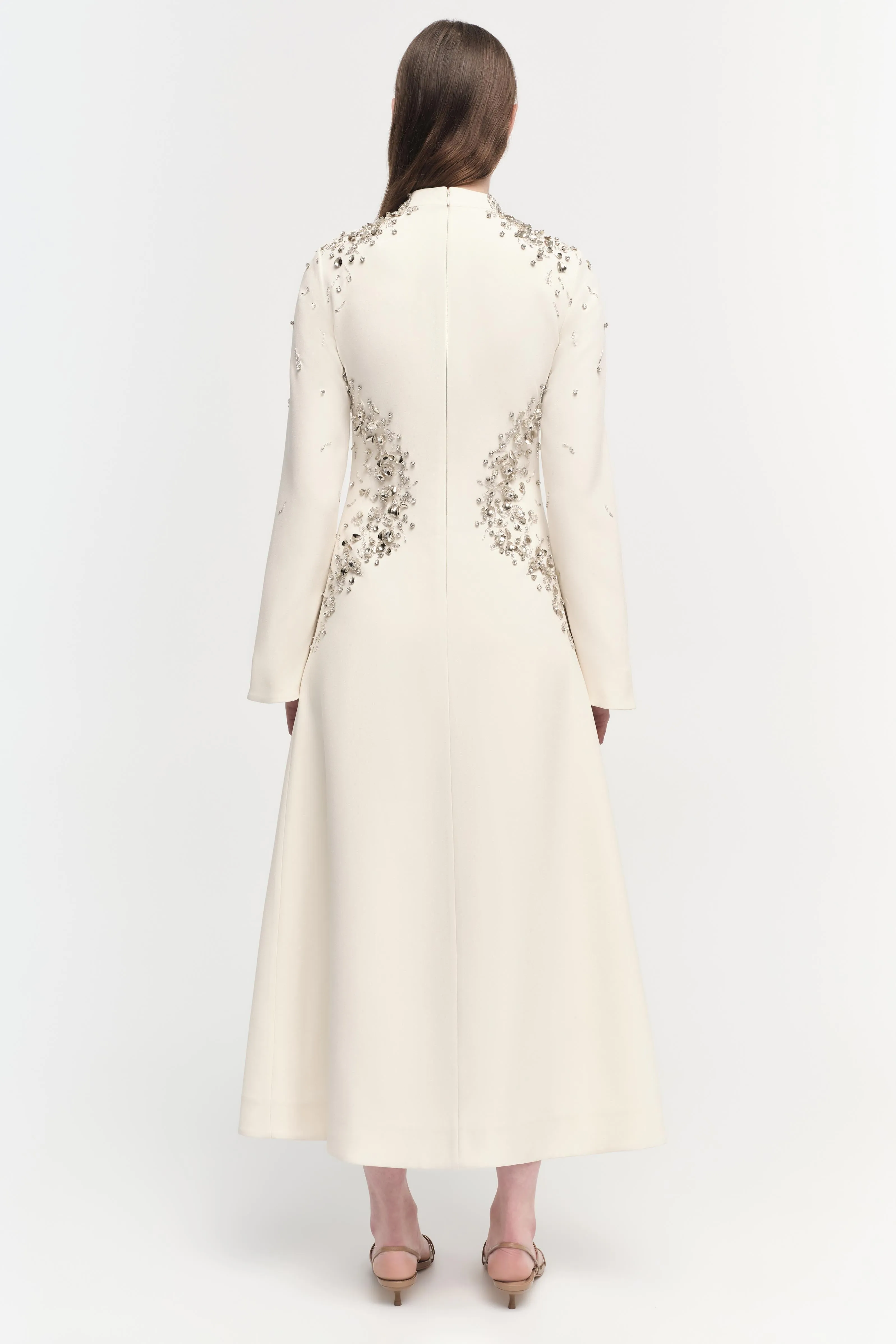 Odetta Midi Dress sold by Jonathan Simkhai product image thumbnail 3