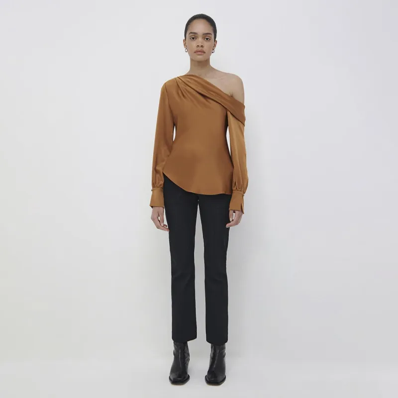 Alice Cold Shoulder Top sold by Jonathan Simkhai