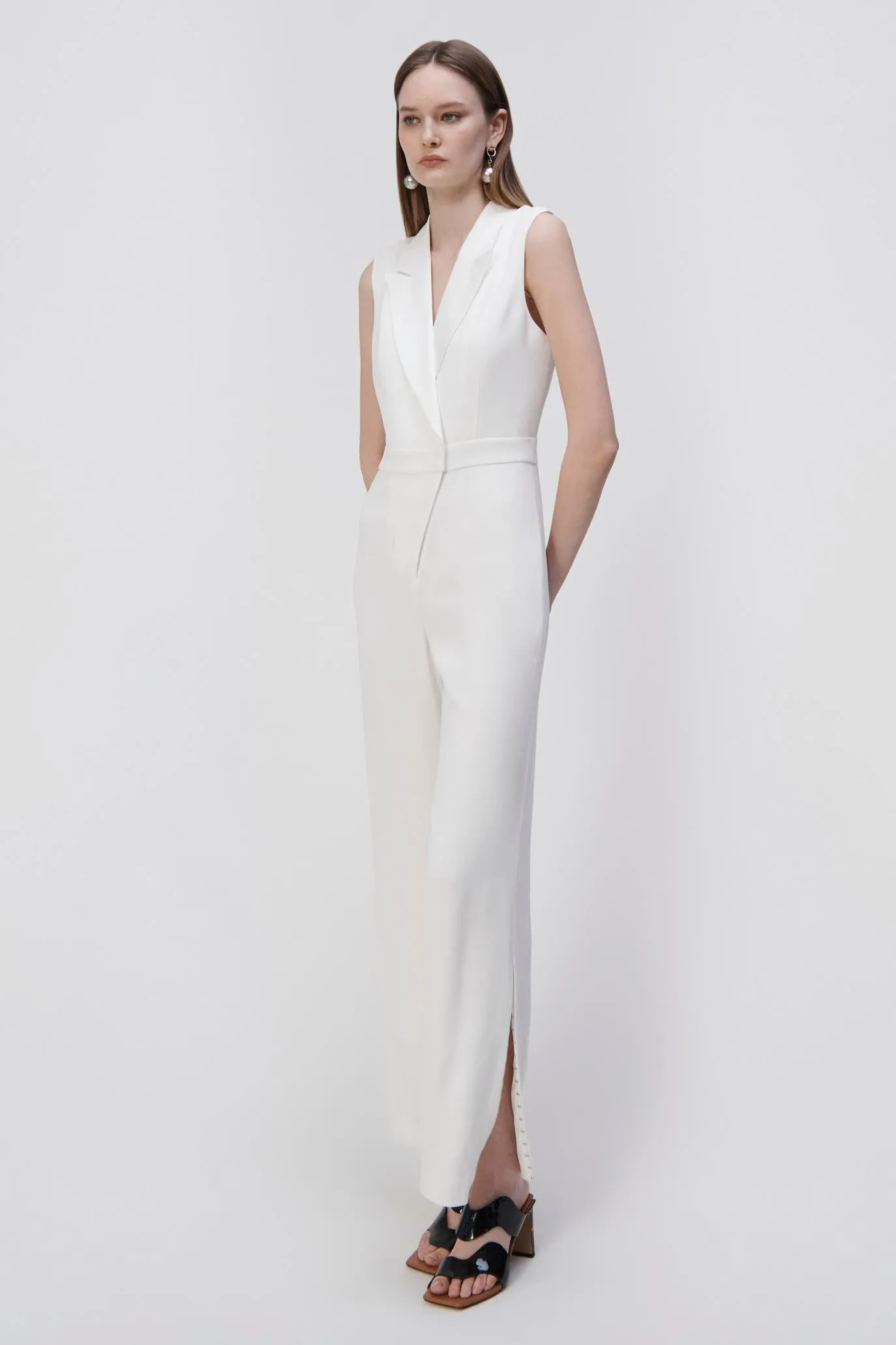 Signature Reyna Jumpsuit sold by Jonathan Simkhai product image thumbnail 3