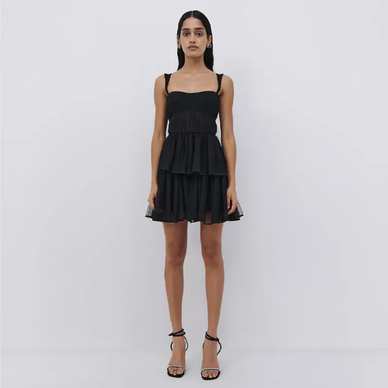 Annabella Tulle Plisse Mini Dress sold by Jonathan Simkhai