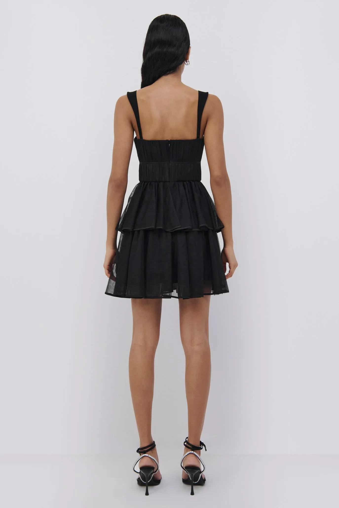 Annabella Tulle Plisse Mini Dress sold by Jonathan Simkhai product image thumbnail 5