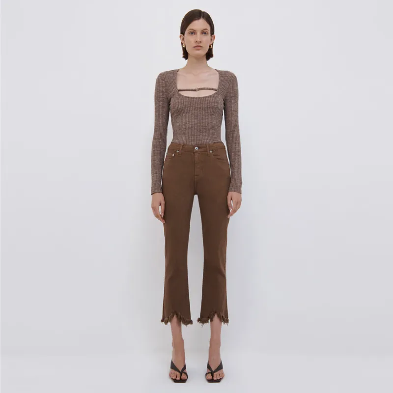 Brenda Melange Top made by Jonathan Simkhai