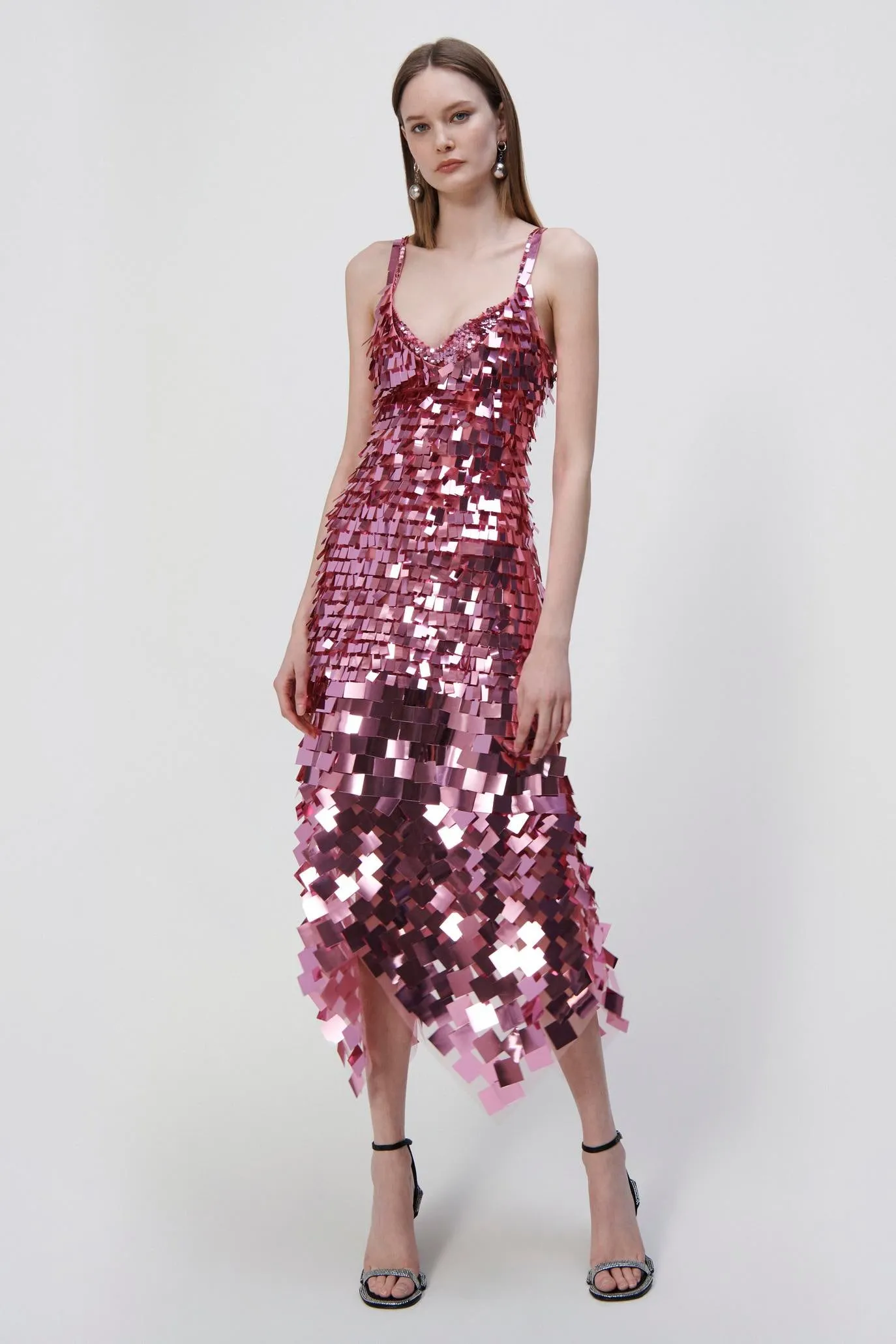 Indra Sequin Midi Dress sold by Jonathan Simkhai product image thumbnail 3