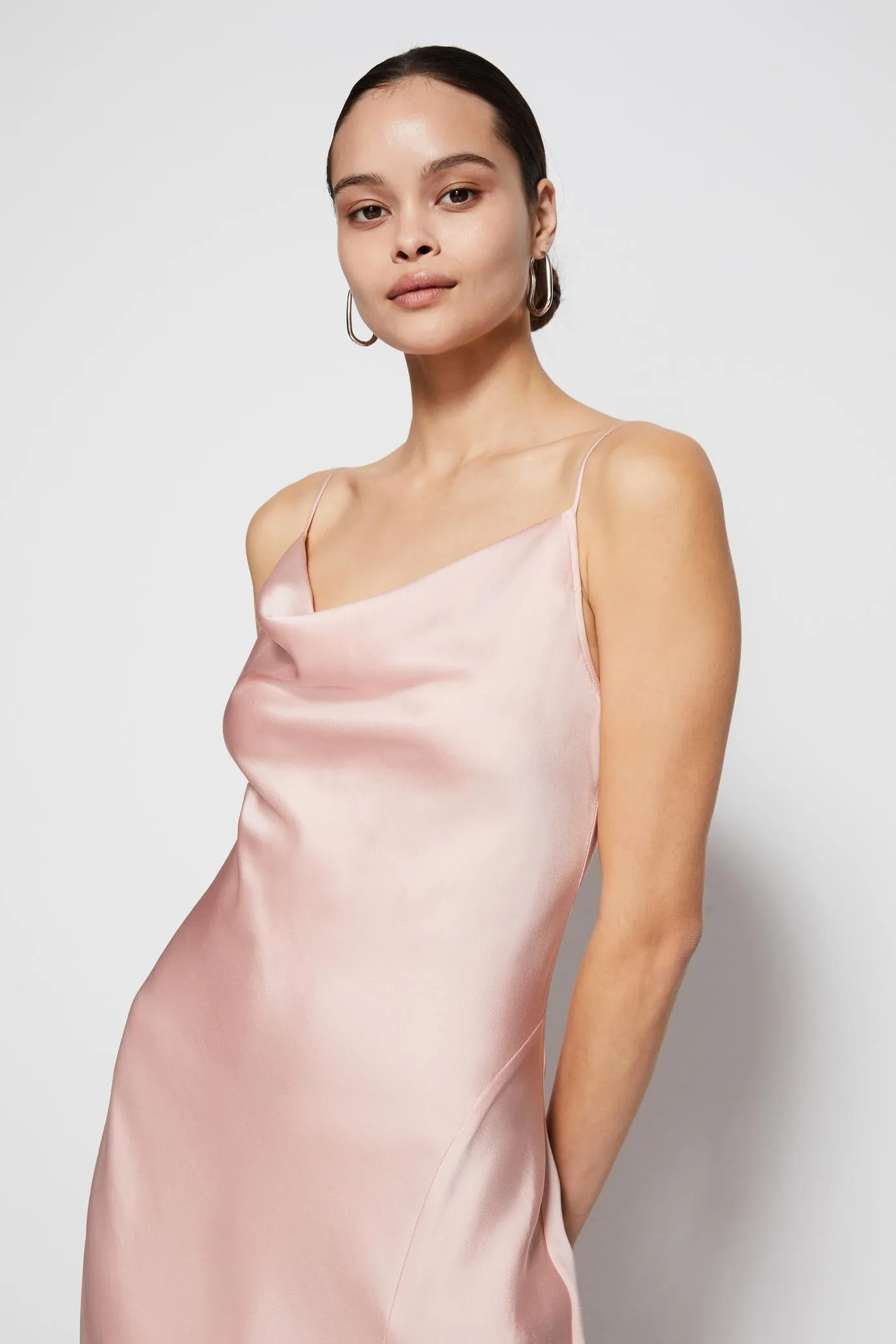 Nellie Satin Slip Dress sold by Jonathan Simkhai product image thumbnail 2