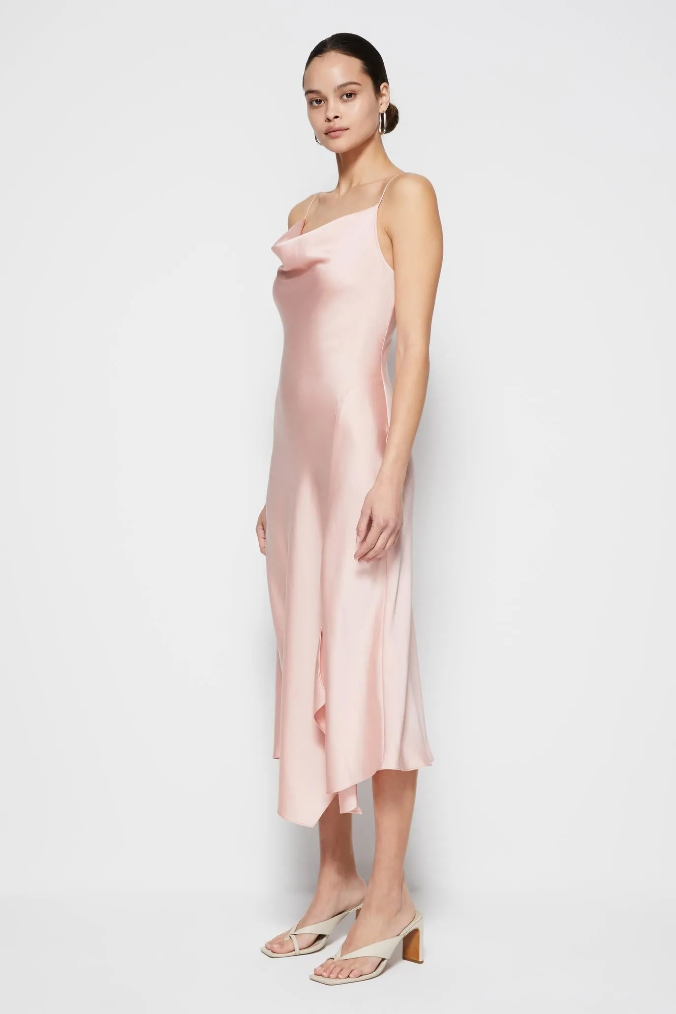 Nellie Satin Slip Dress sold by Jonathan Simkhai product image thumbnail 5