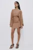 Kadence Bell Sleeve Mini Dress sold by Jonathan Simkhai