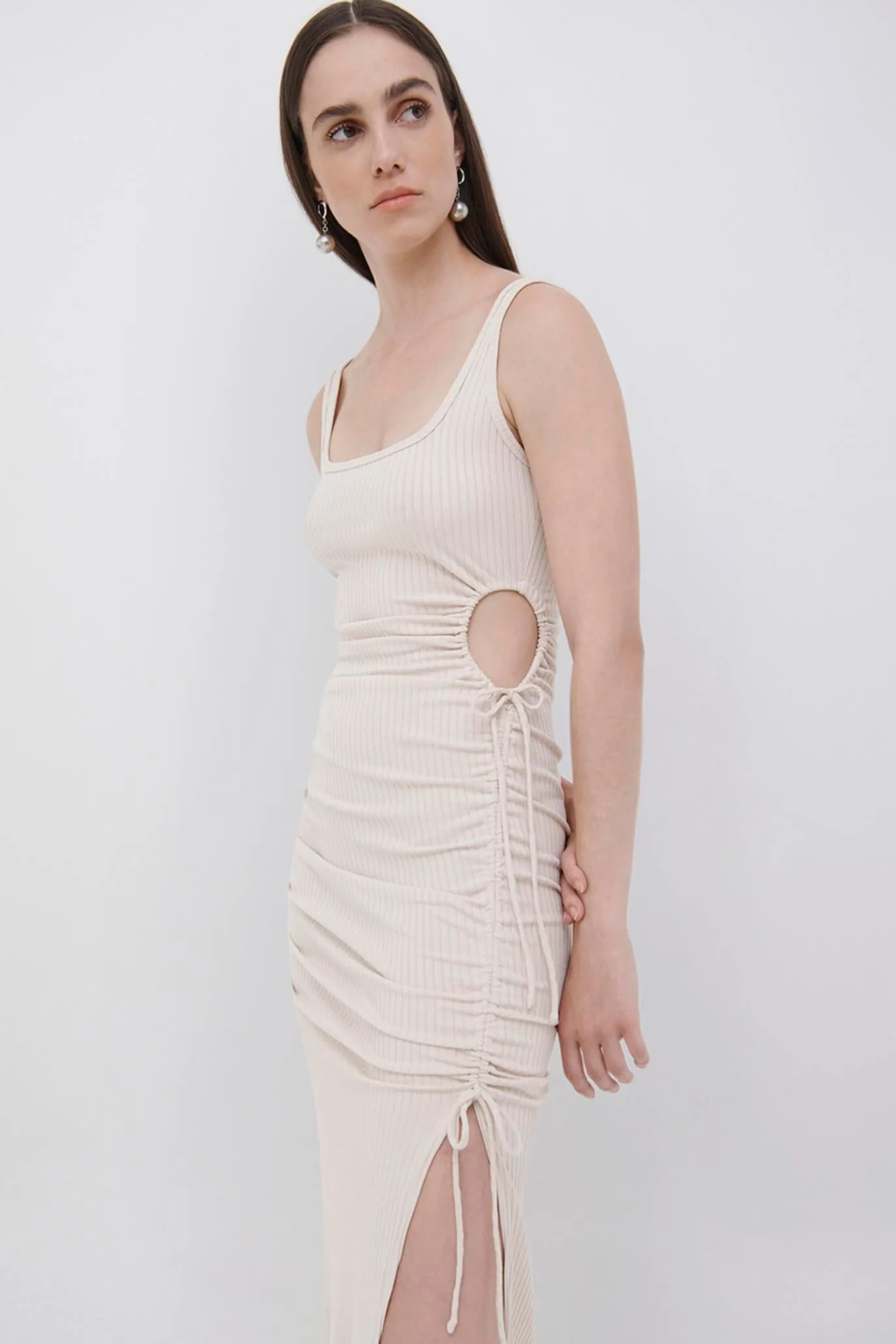 Rumer Tank Dress sold by Jonathan Simkhai product image thumbnail 5
