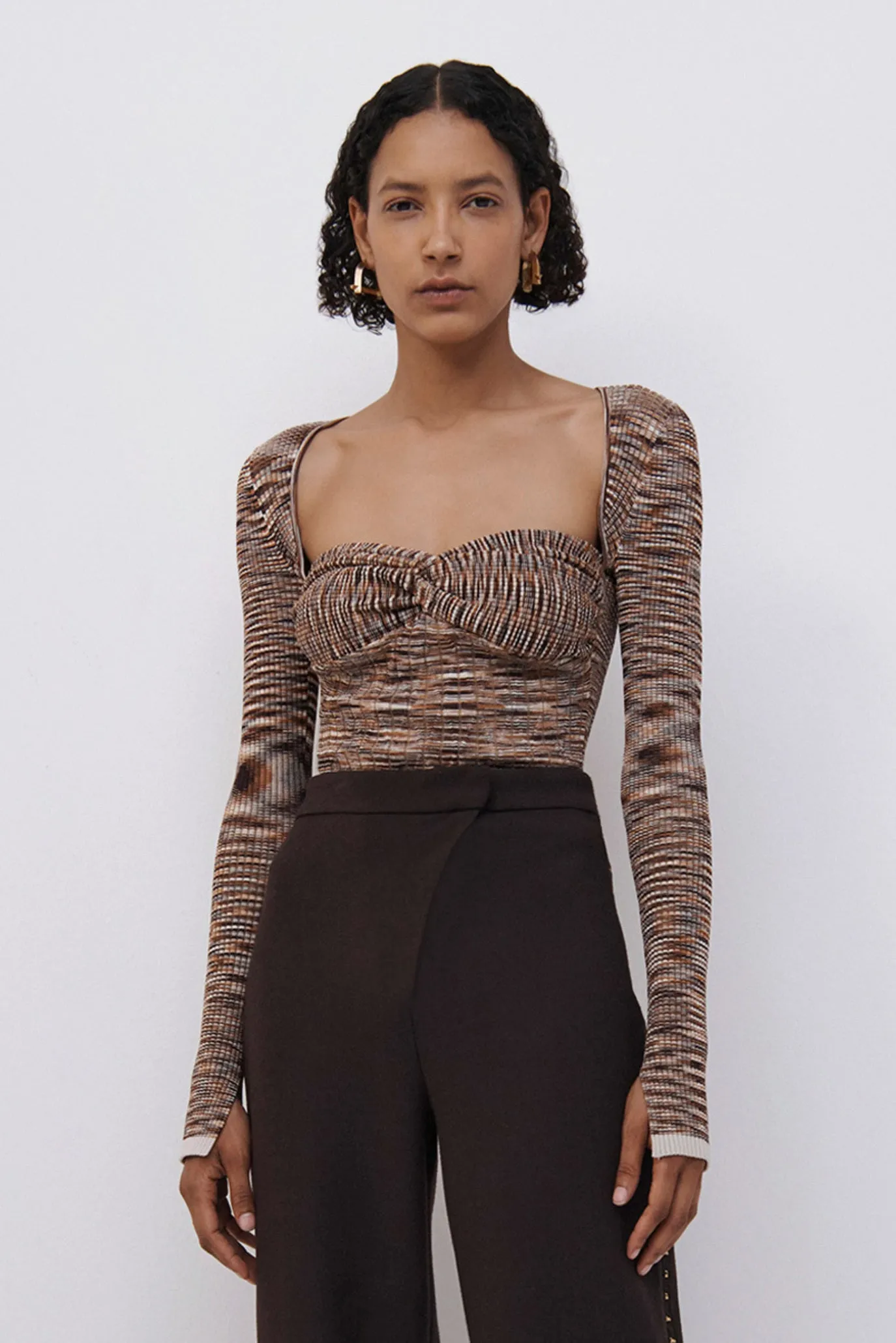 Vesna Space Dye Top sold by Jonathan Simkhai product image thumbnail 2