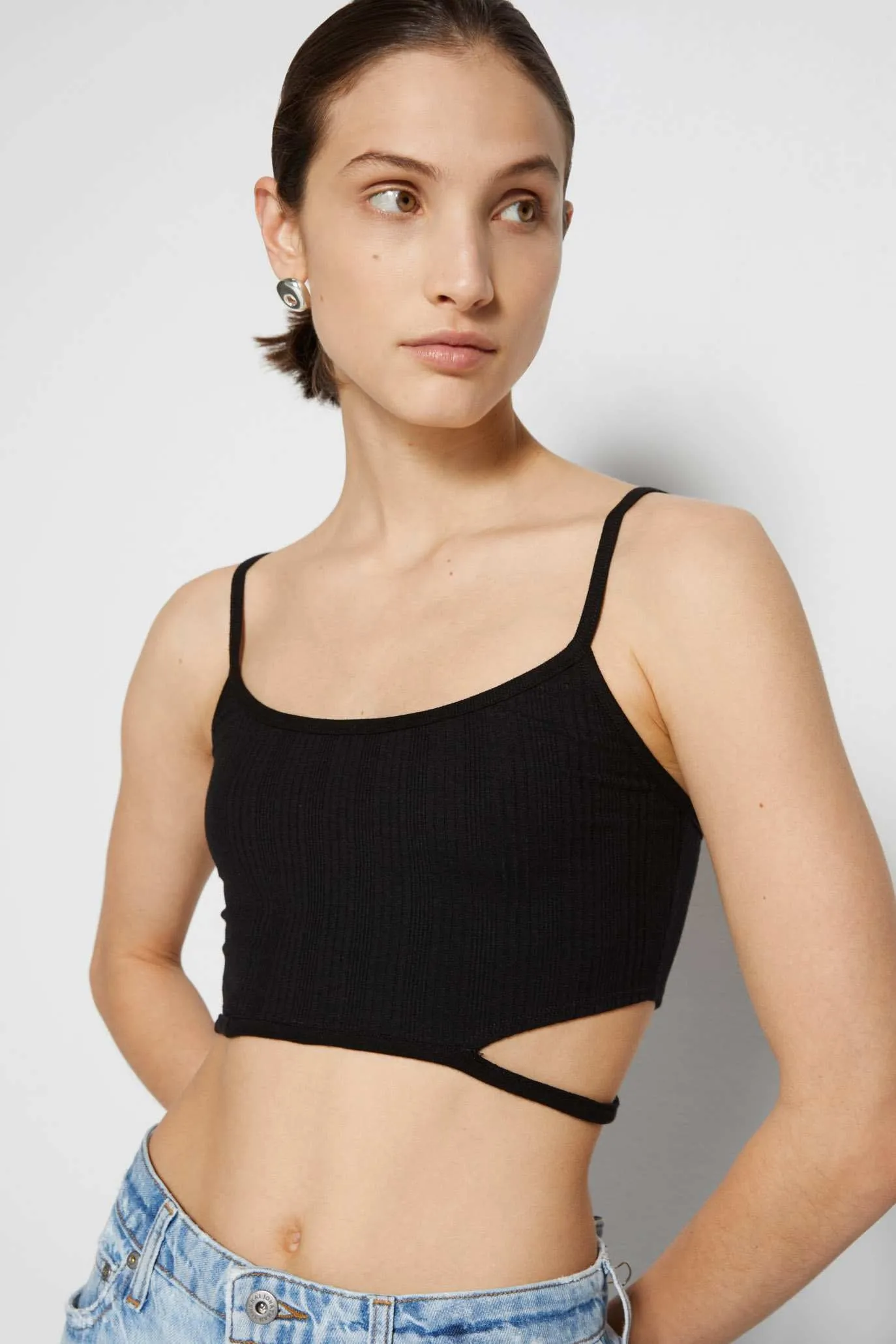 Elliana Everyday Crop Top sold by Jonathan Simkhai product image thumbnail 2
