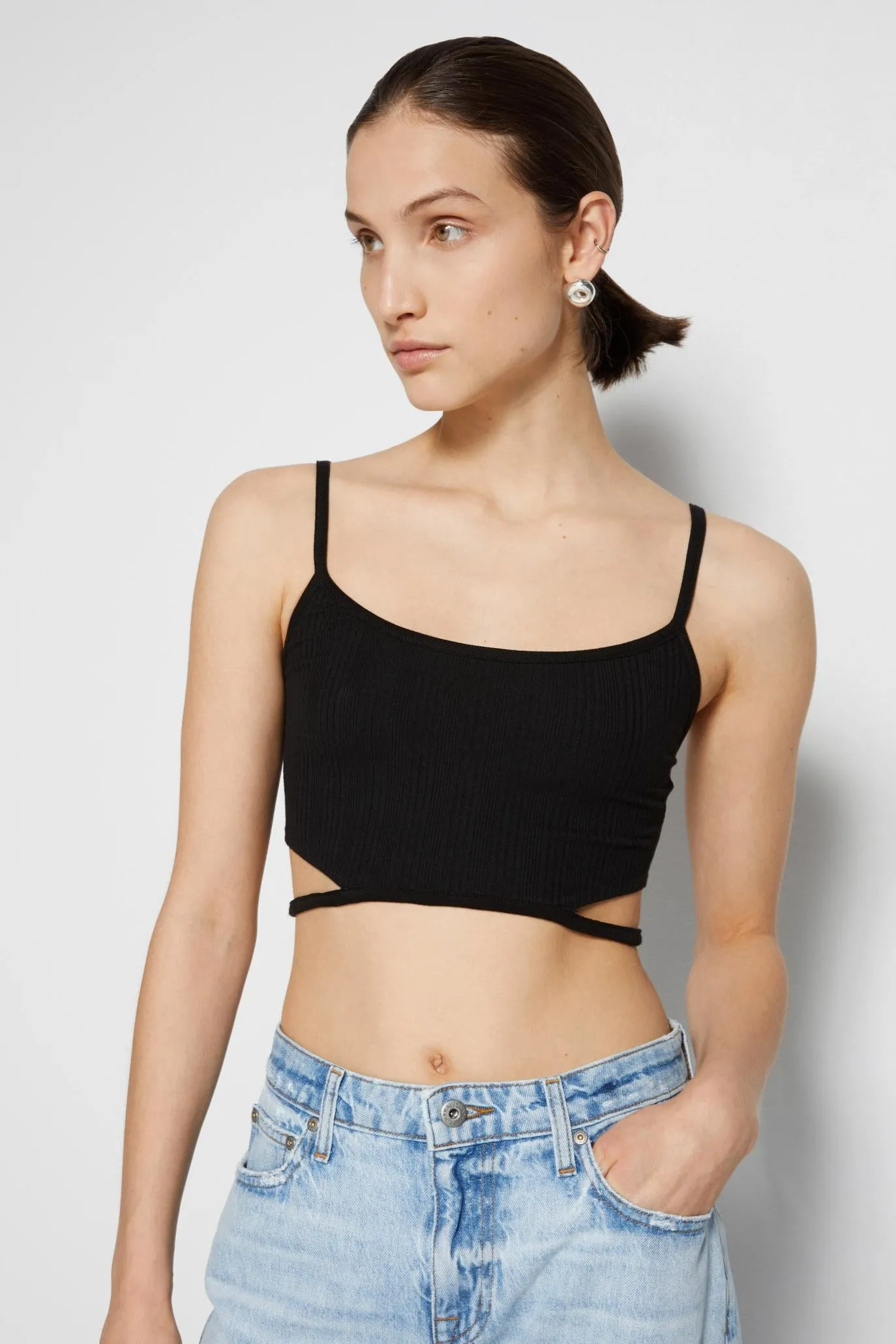 Elliana Everyday Crop Top sold by Jonathan Simkhai
