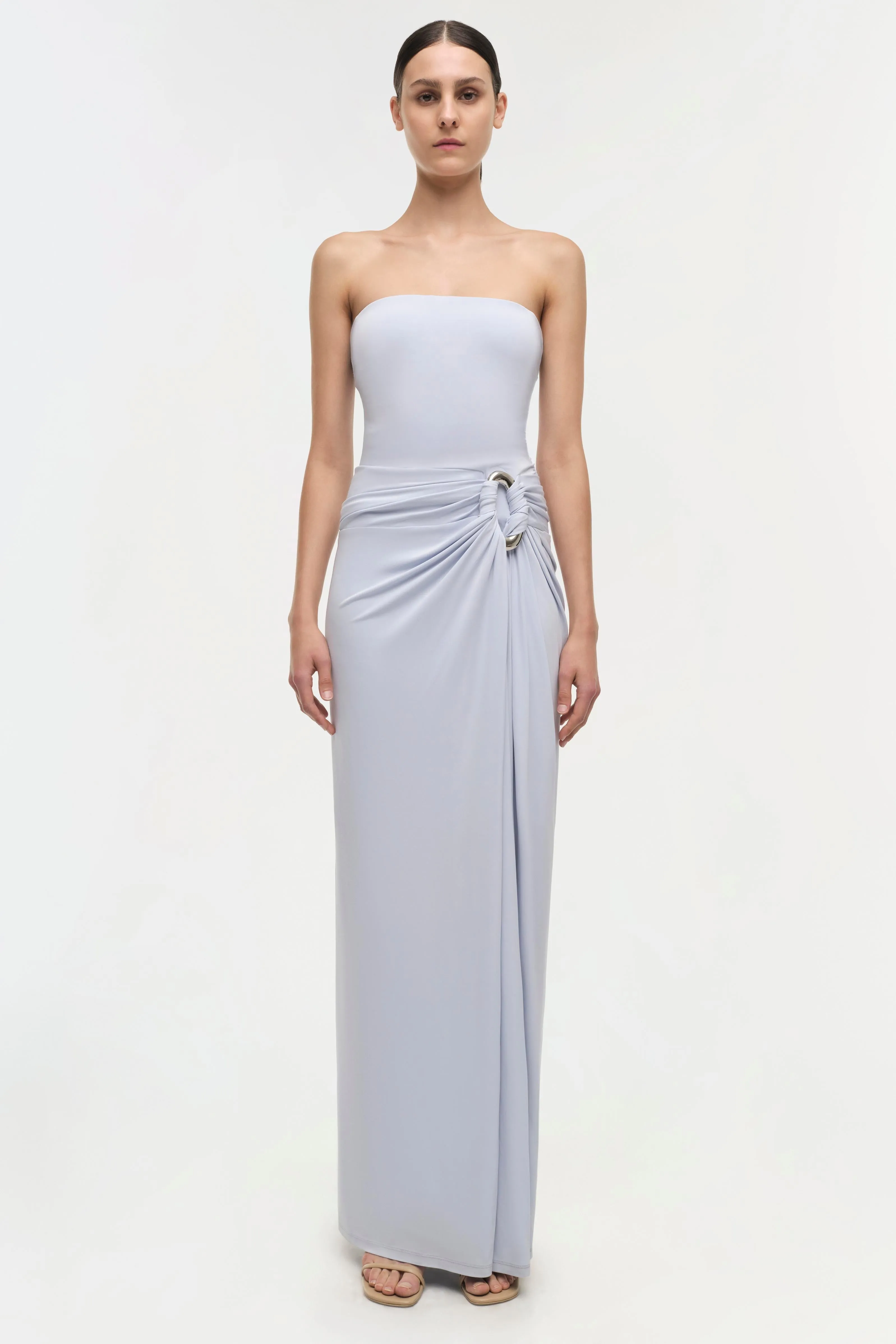 Emma Strapless Jersey Gown sold by Jonathan Simkhai product image thumbnail 5