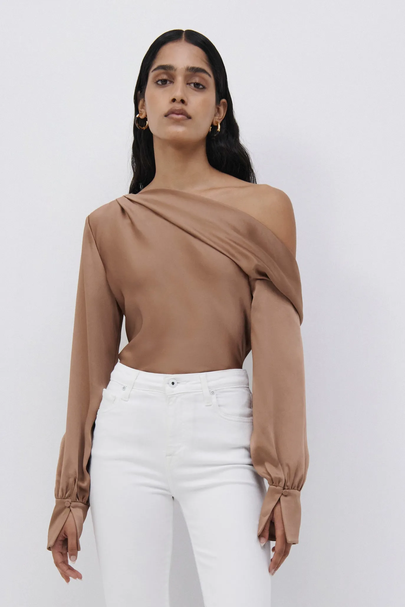 Alice Cold Shoulder Top sold by Jonathan Simkhai product image thumbnail 2