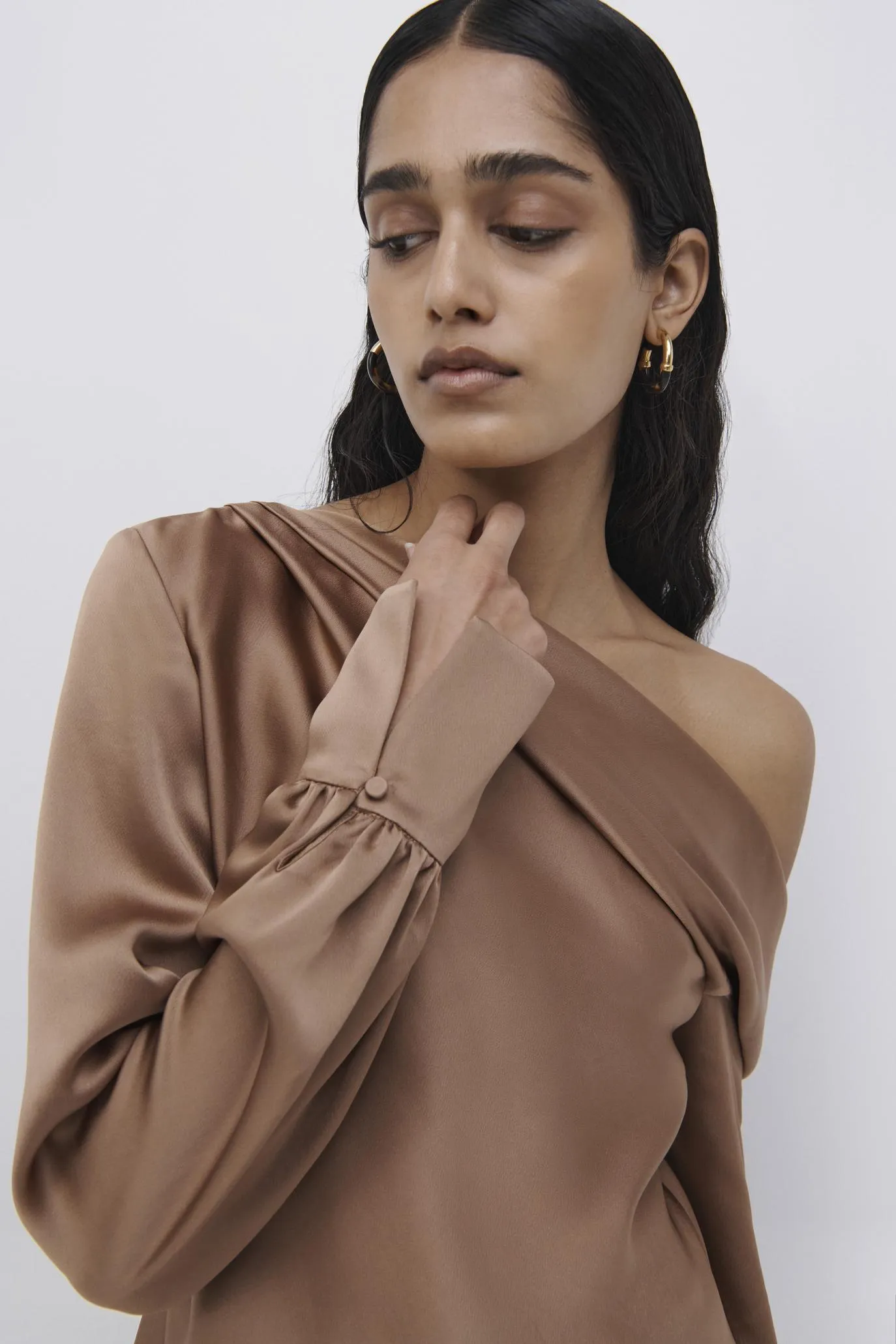 Alice Cold Shoulder Top sold by Jonathan Simkhai product image thumbnail 3