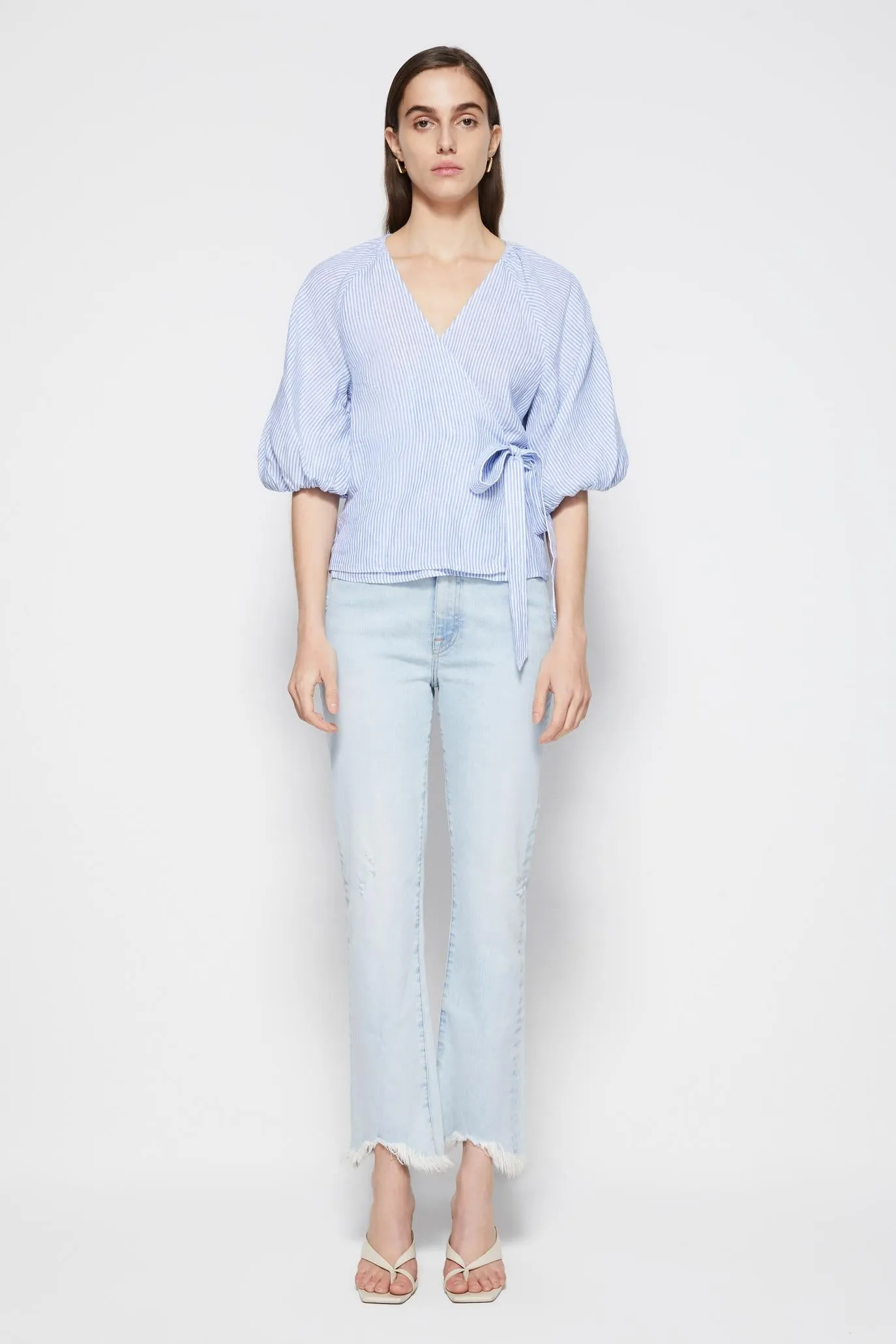 Katrina Linen Top sold by Jonathan Simkhai product image thumbnail 2