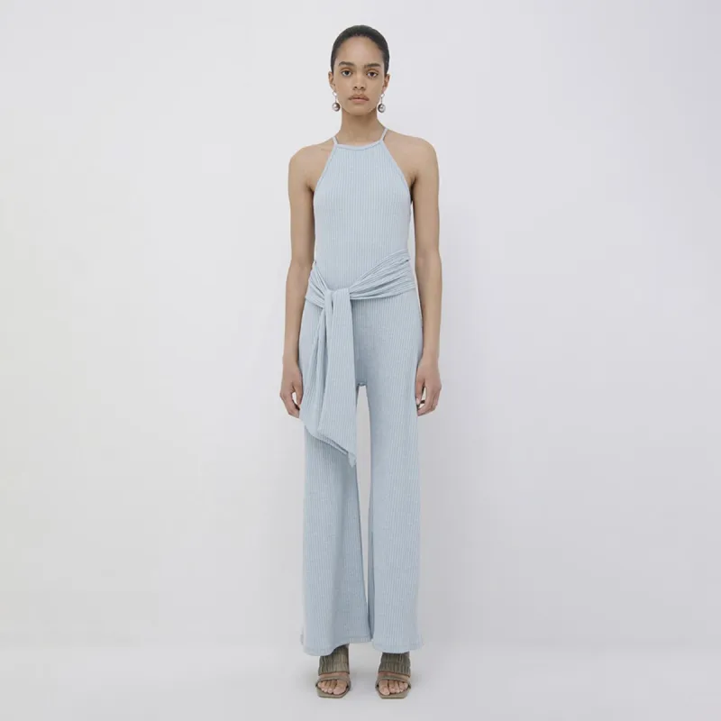 Reyna Wide Leg Jumpsuit made by Jonathan Simkhai