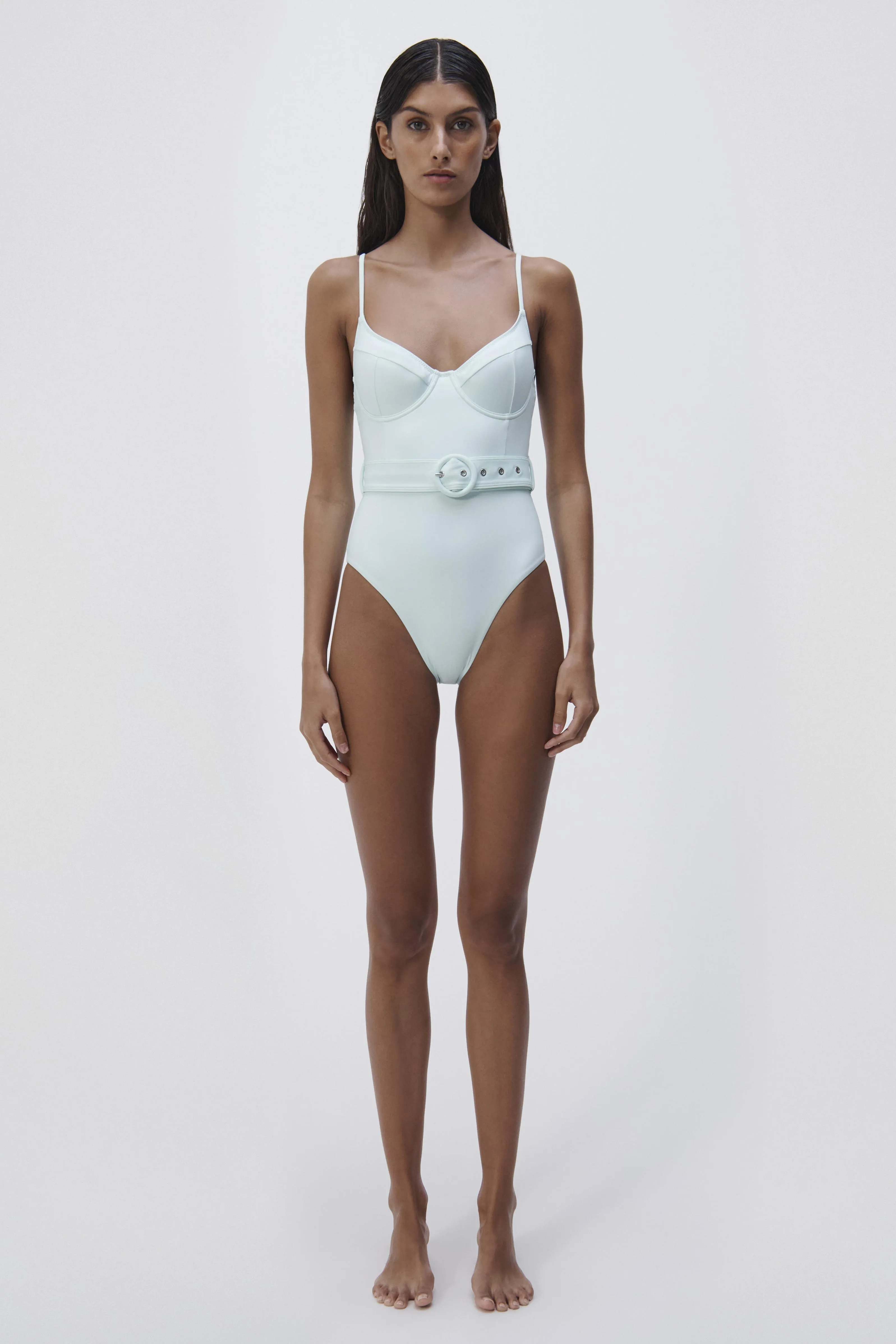 Noa Belted One Piece sold by Jonathan Simkhai product image thumbnail 5