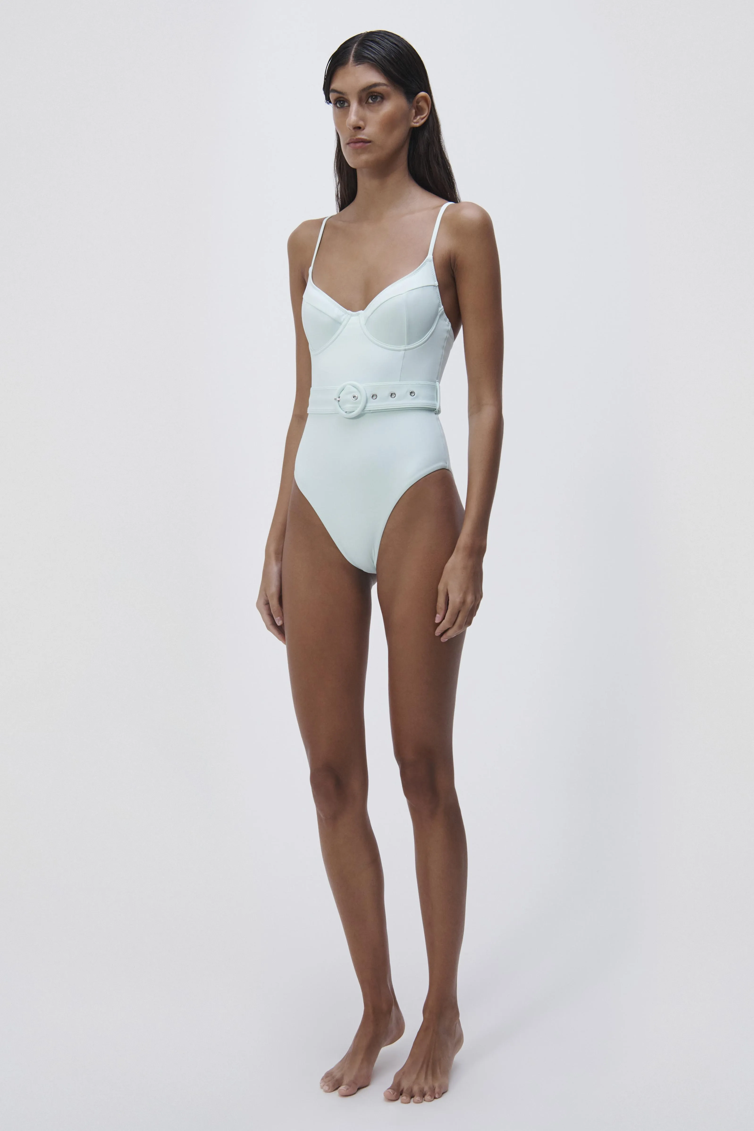 Noa Belted One Piece sold by Jonathan Simkhai product image thumbnail 4