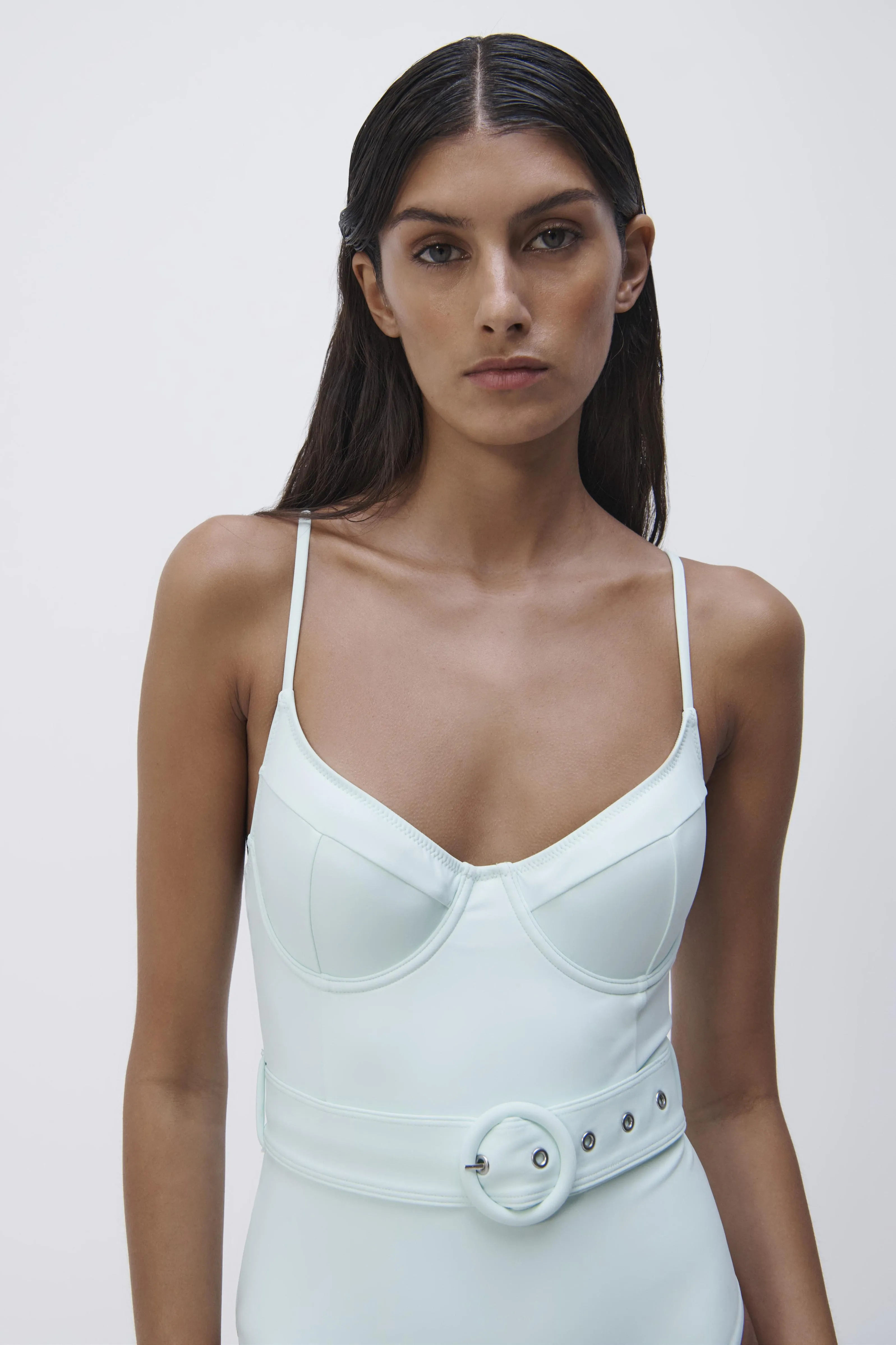 Noa Belted One Piece sold by Jonathan Simkhai product image thumbnail 3