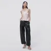 Luxe Vegan Leather Cargo Pant sold by Jonathan Simkhai