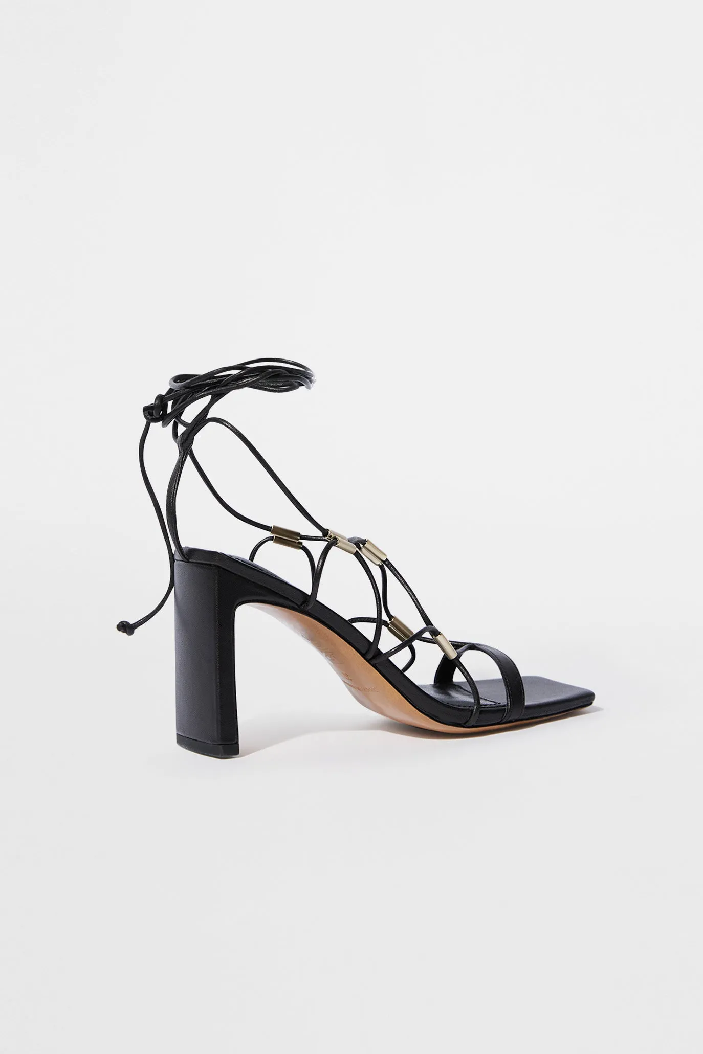 Saira Strappy Heeled Sandal sold by Jonathan Simkhai product image thumbnail 4