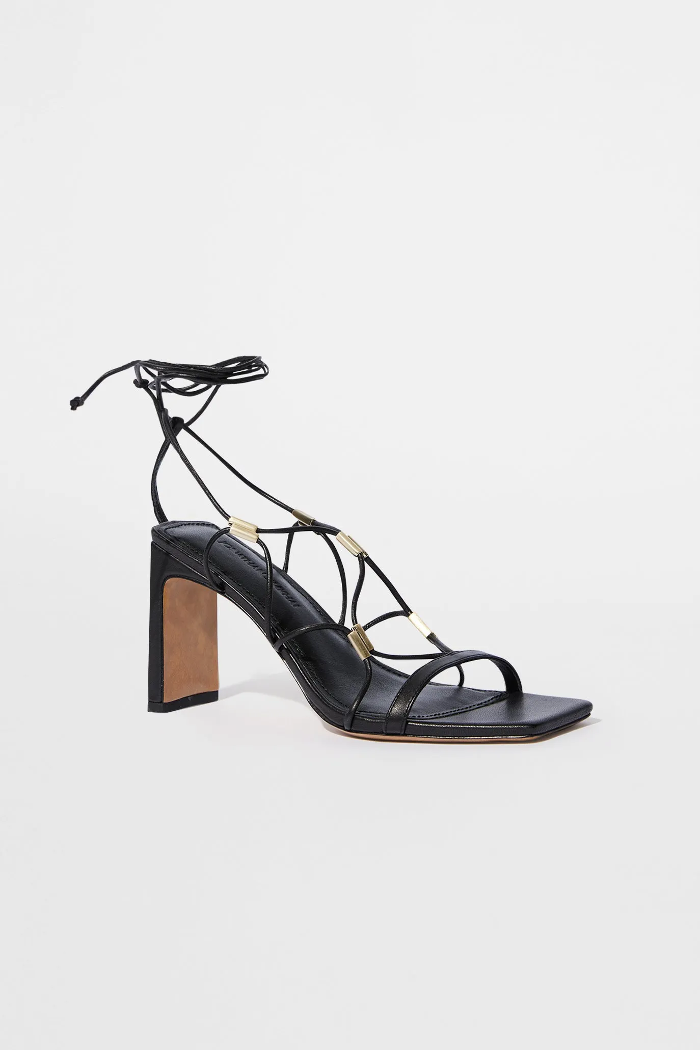 Saira Strappy Heeled Sandal sold by Jonathan Simkhai product image thumbnail 2