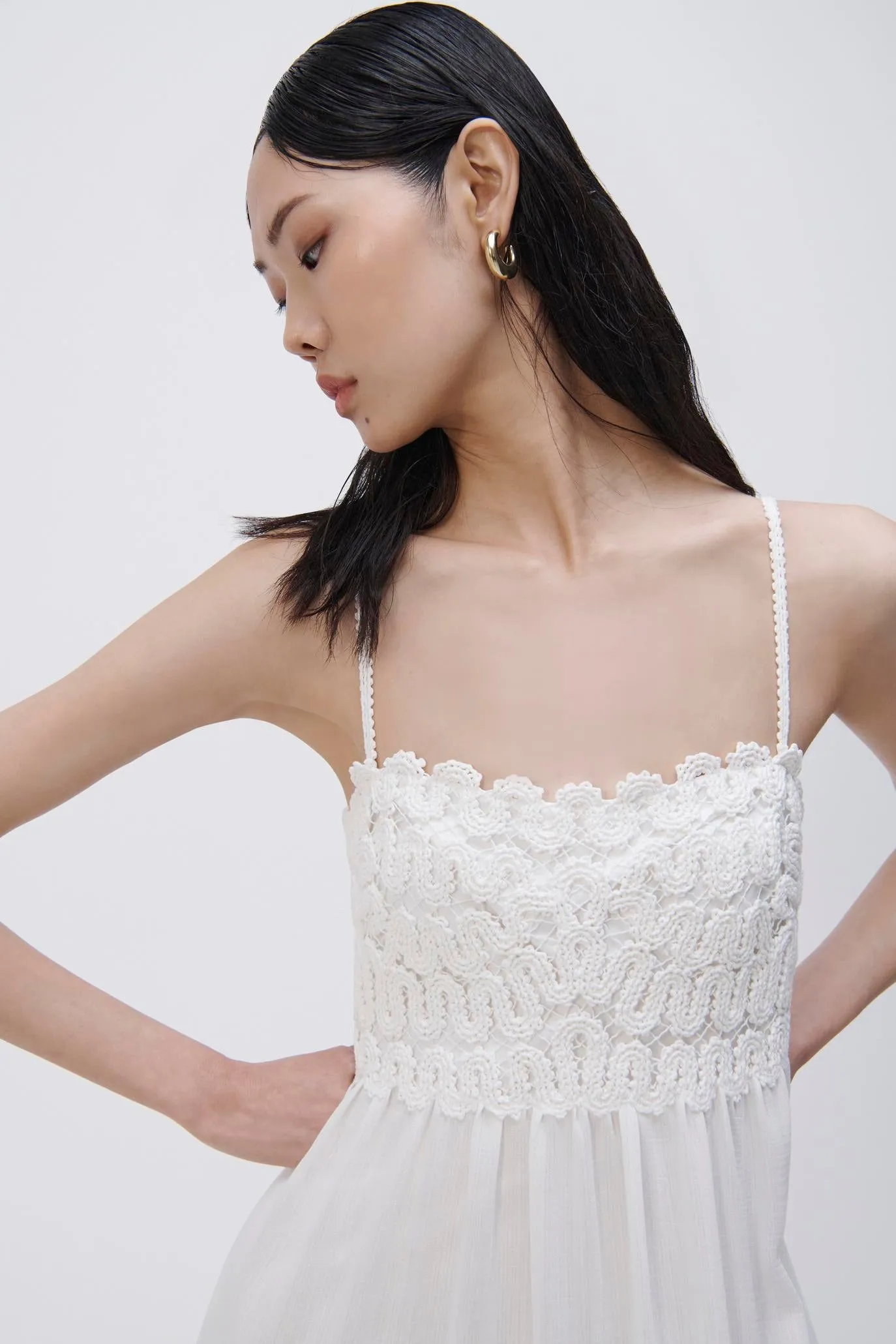 Salana Crochet Maxi Dress sold by Jonathan Simkhai product image thumbnail 3