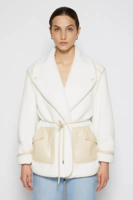 Kimia Eco-Fleece Jacket made by Jonathan Simkhai