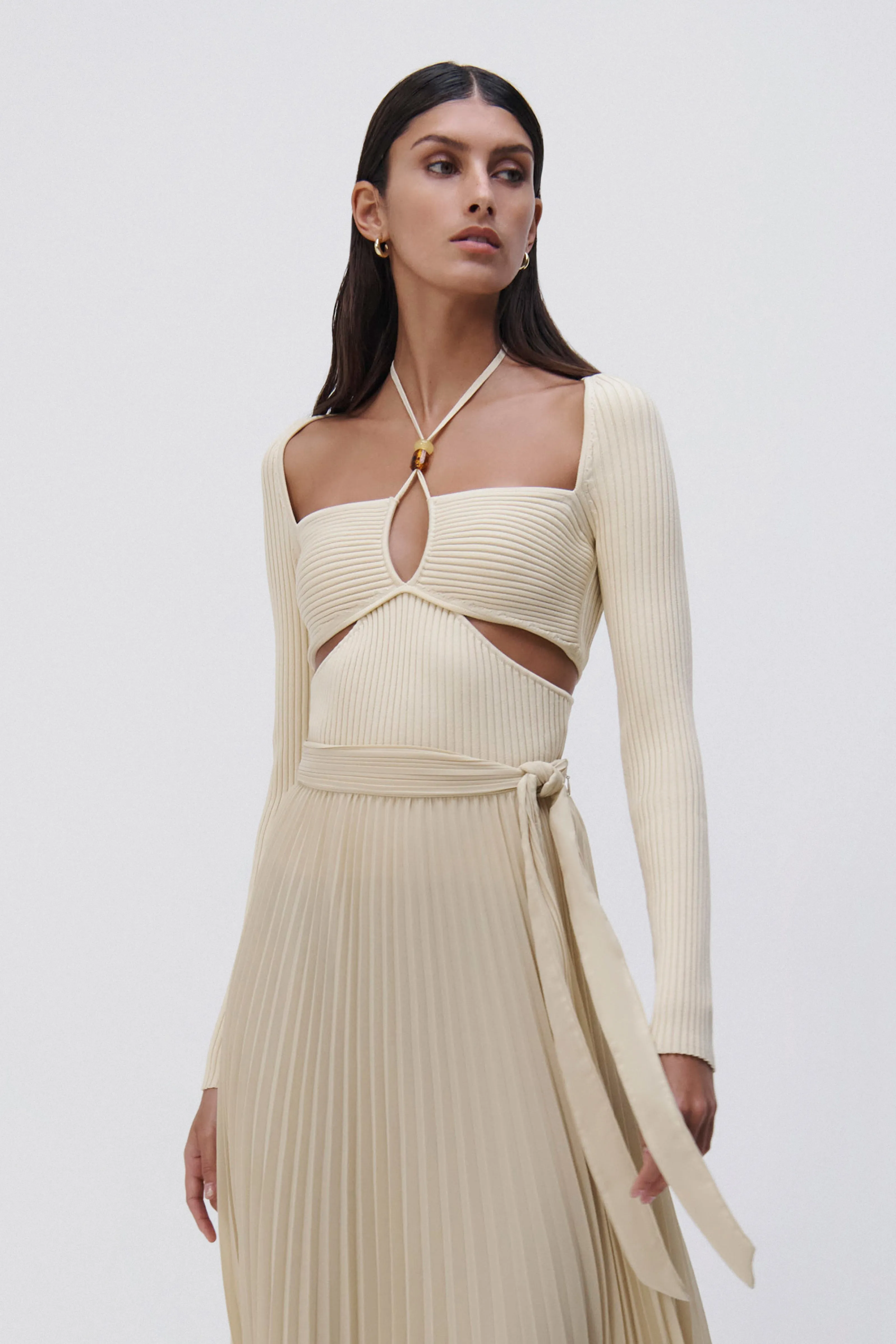 Elenor Compact Rib Top sold by Jonathan Simkhai product image thumbnail 4