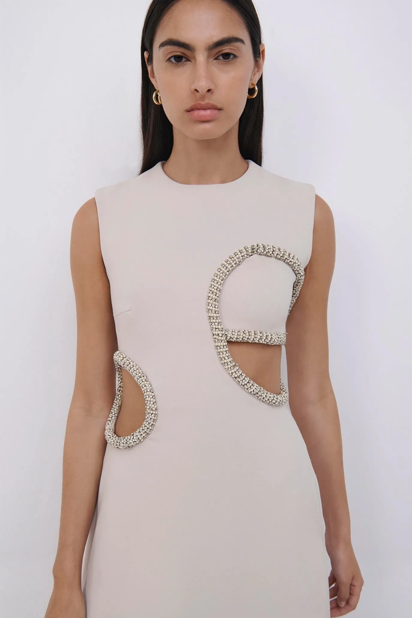 Giada Diamante Midi Dress sold by Jonathan Simkhai product image thumbnail 3