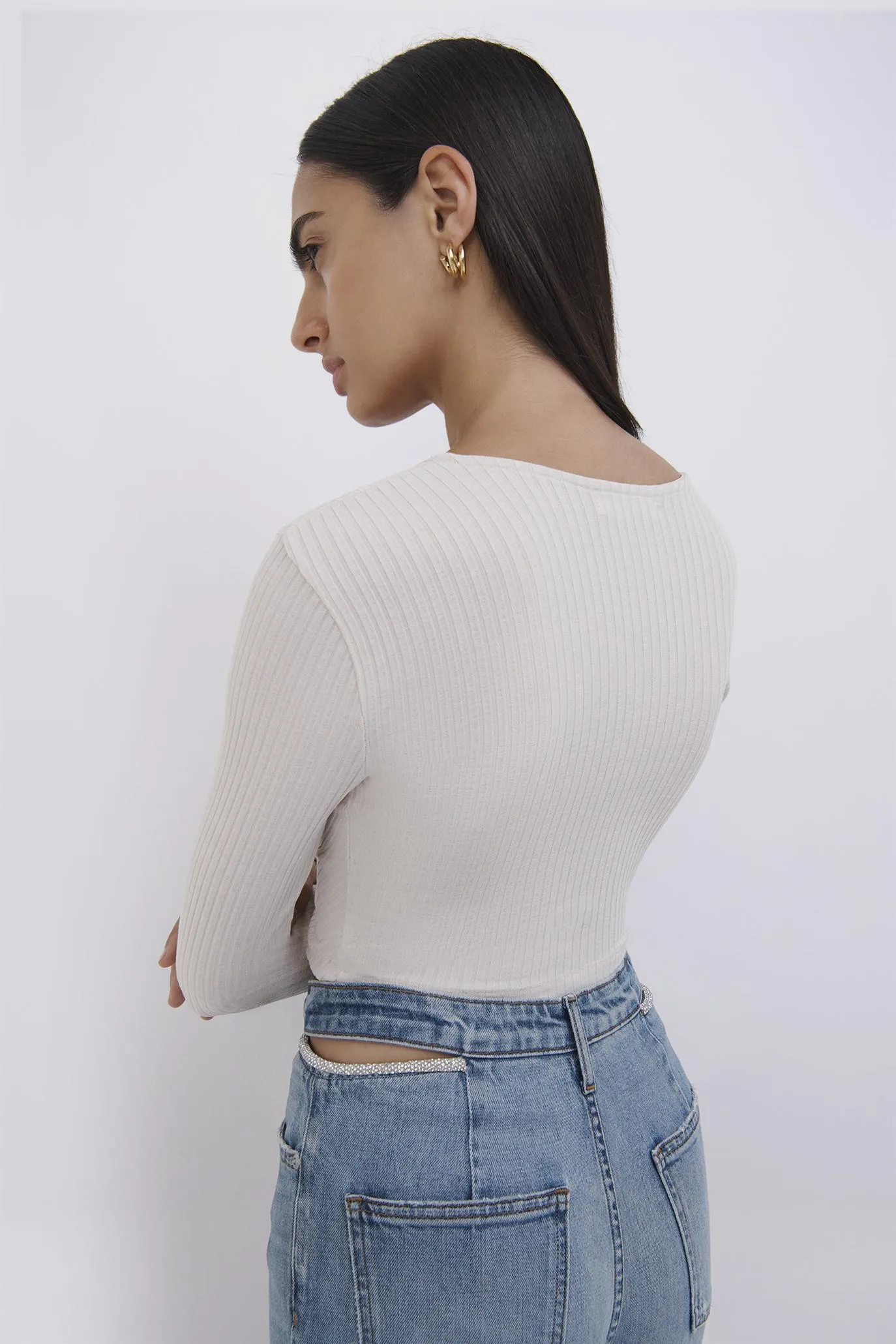 Amelia Straight Leg Denim sold by Jonathan Simkhai product image thumbnail 5