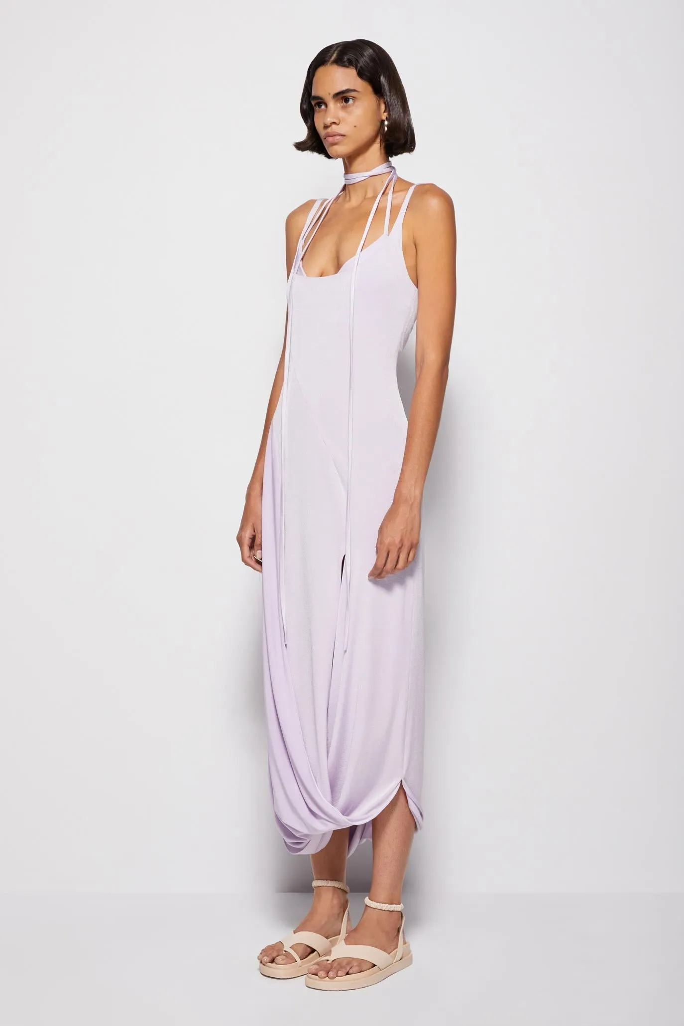 Roxanne Draped Dress sold by Jonathan Simkhai product image thumbnail 5