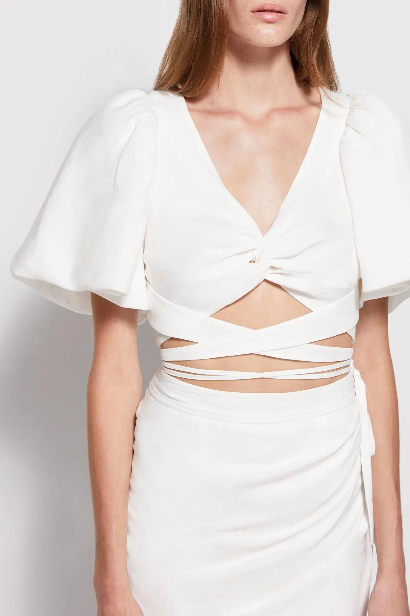 Sadie Linen Top sold by Jonathan Simkhai product image thumbnail 2