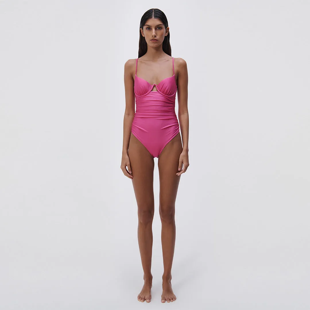 Laine Satin One Piece sold by Jonathan Simkhai