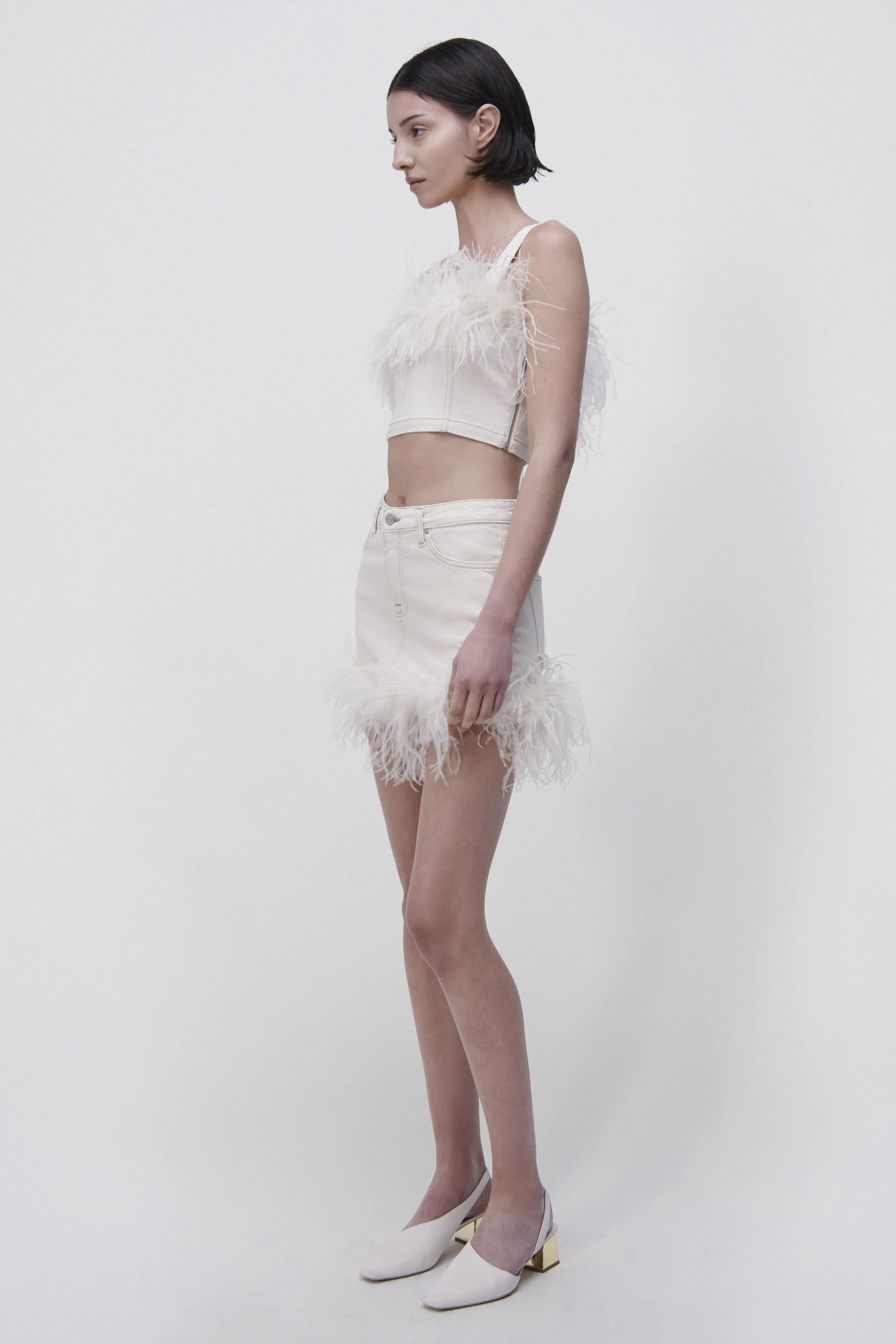 Federica Mini Skirt sold by Jonathan Simkhai product image thumbnail 2