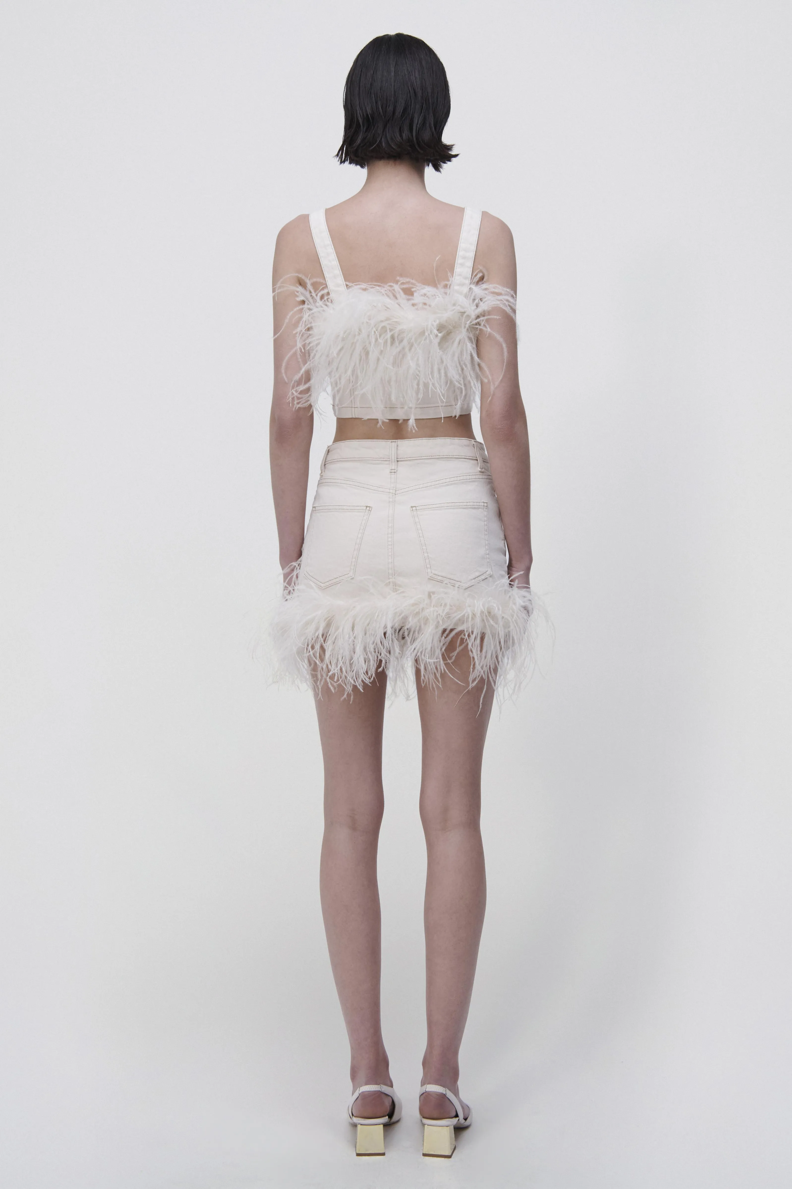 Federica Mini Skirt sold by Jonathan Simkhai product image thumbnail 3