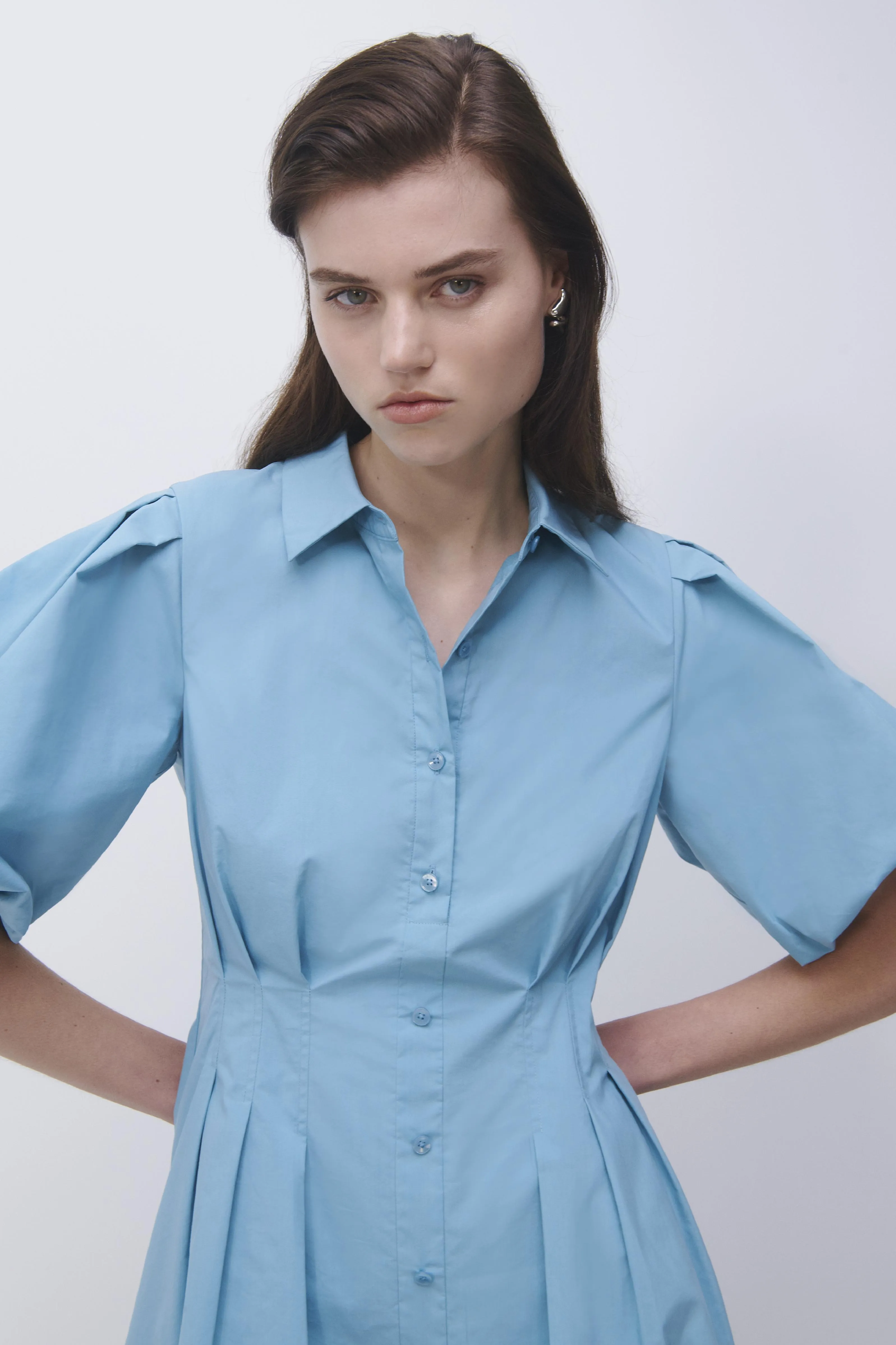 Cleo Balloon Mini Dress sold by Jonathan Simkhai product image thumbnail 3