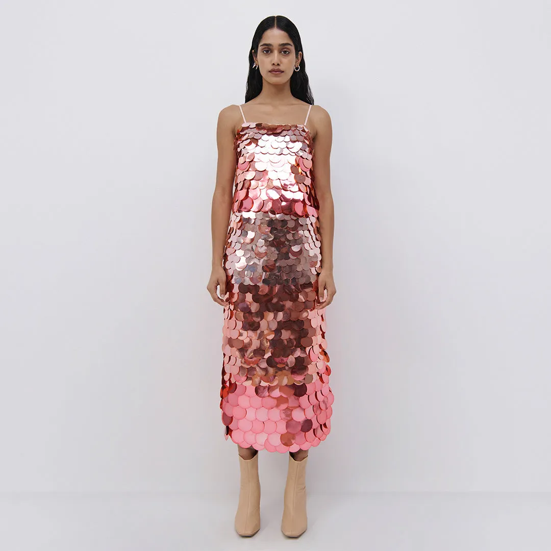 Elvira Ombre Sequin Midi Skirt sold by Jonathan Simkhai