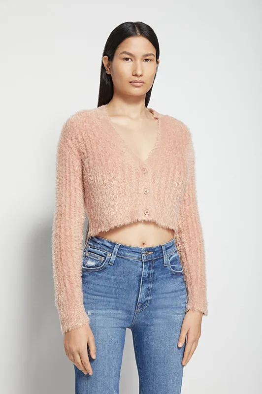 Maya Feathered Cardigan made by Jonathan Simkhai