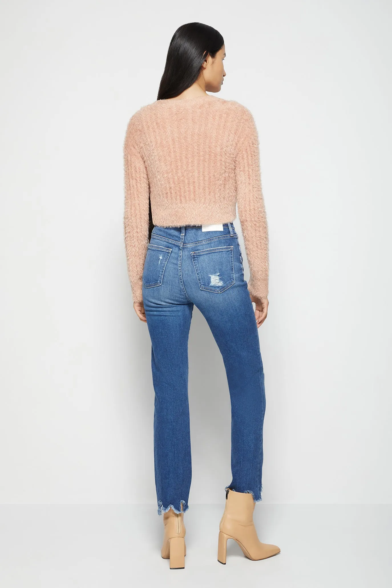 Maya Feathered Cardigan sold by Jonathan Simkhai product image thumbnail 5