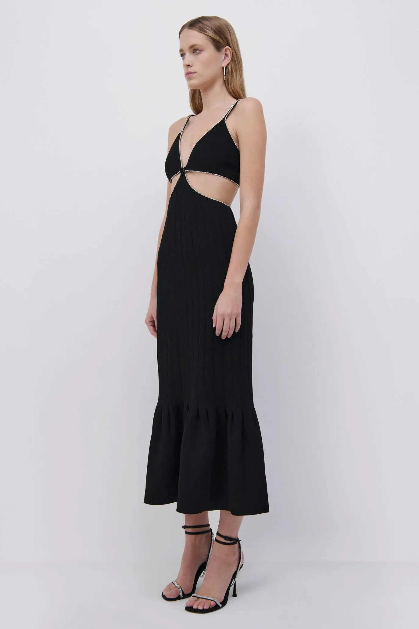 Ayla Diamante Midi Dress sold by Jonathan Simkhai product image thumbnail 5