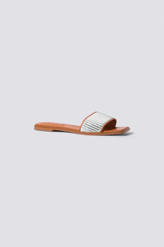Carter Flat Sandal made by Jonathan Simkhai