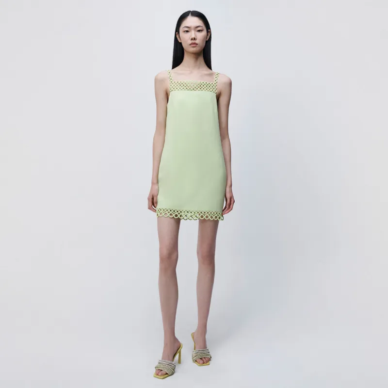 Marlie Crochet Ring Mini Dress sold by Jonathan Simkhai